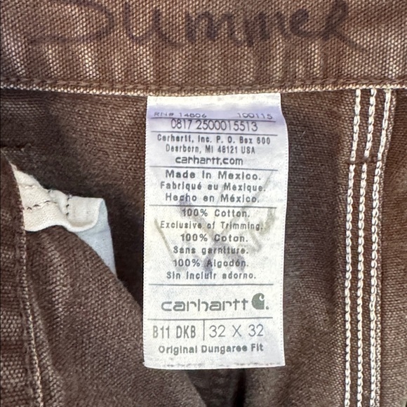 Carhartt Duck Work Loose Pant - Picture 7 of 7